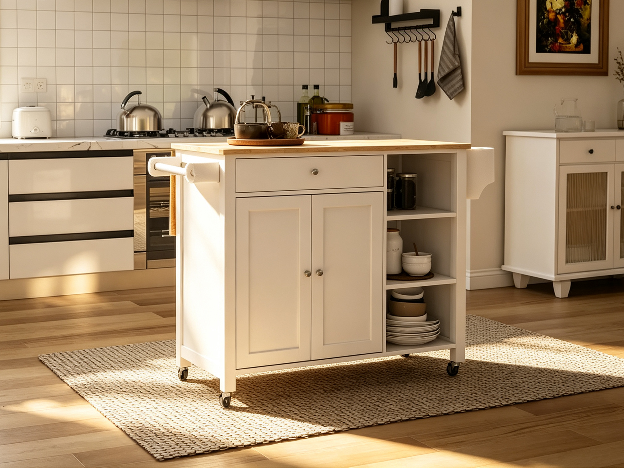 Double Door Kitchen Island