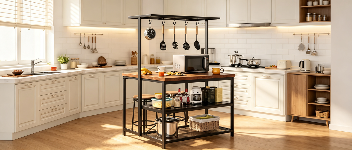 3-Tier Kitchen Island