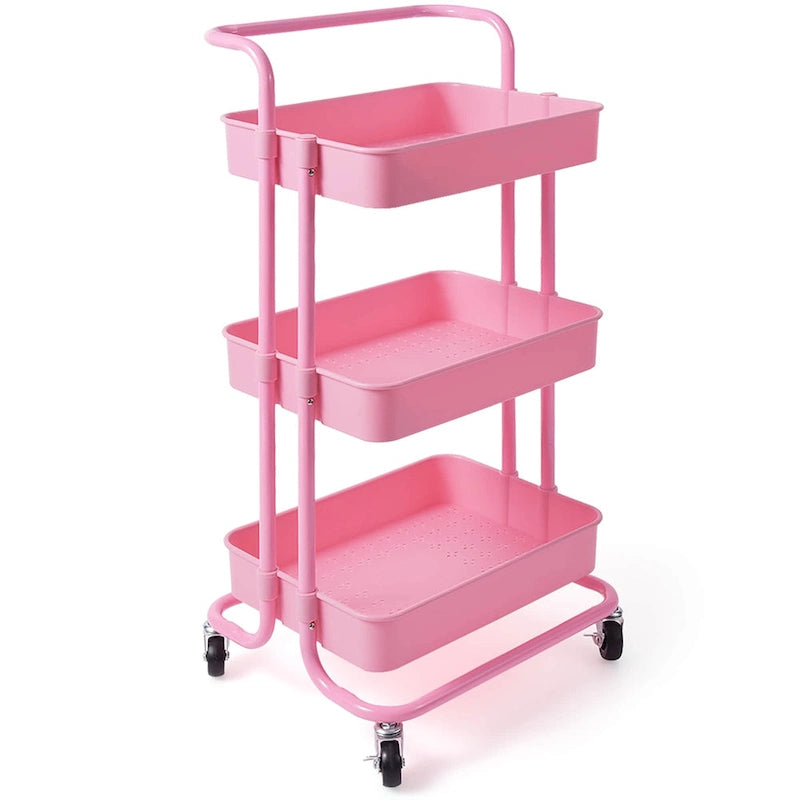 3-Tier Rolling Cart with Casters