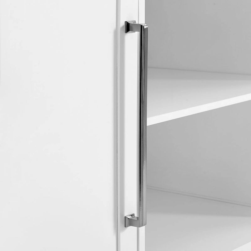 Stainless Steel Top Kitchen Island with Seating - 46W x 28D x 36.5H