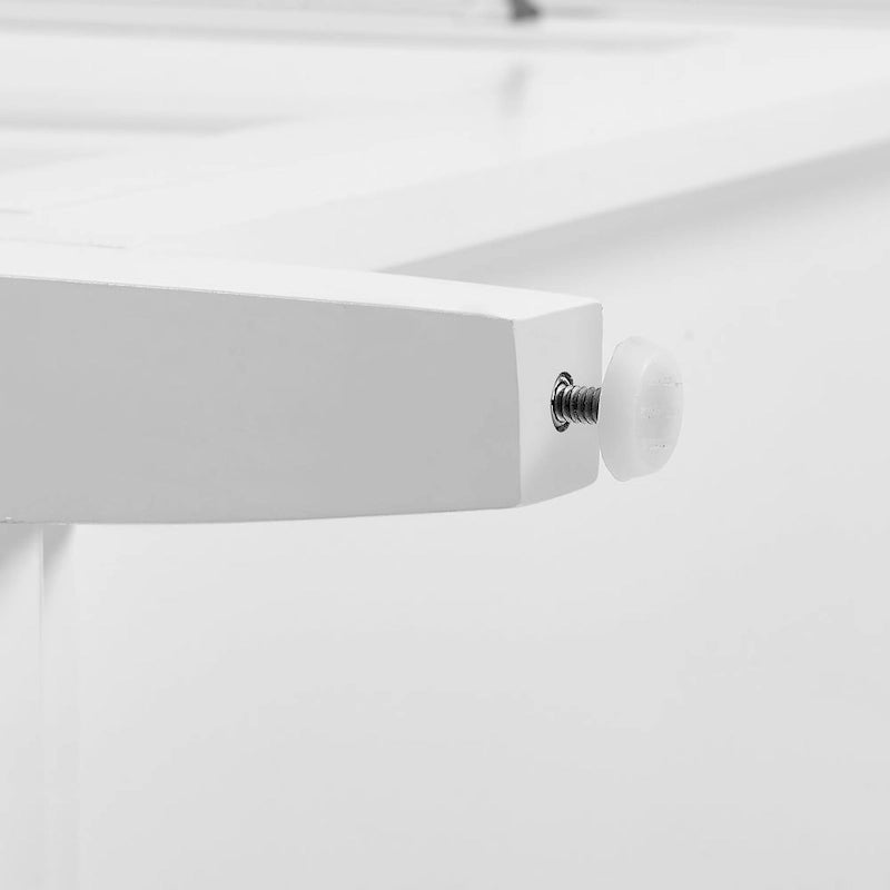 Stainless Steel Top Kitchen Island with Seating - 46W x 28D x 36.5H