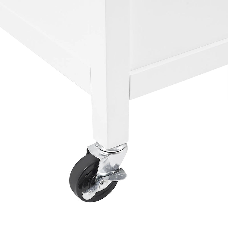 Stainless Steel Top Kitchen Island - 18.13d x 42.13w x 37.5h